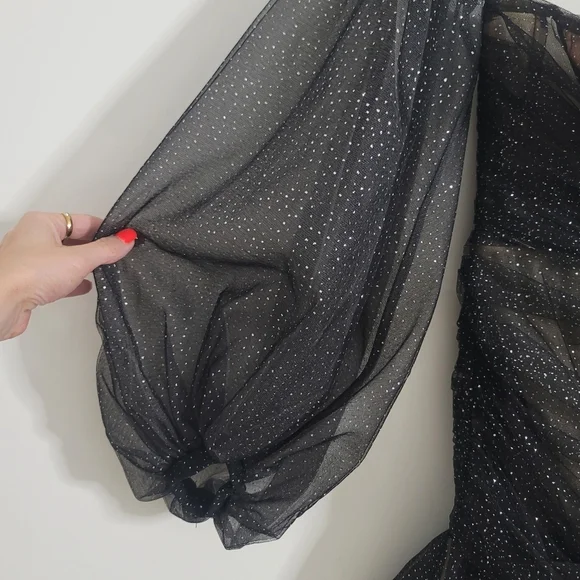 Bronx and Banco black tulle mini corset dress - Picture 8 of 10